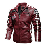 Racing Style Motorcycle Leather Jacket