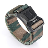 Safety buckle nylon belt men's cs combat belt outdoor sports multifunctional tactical belt