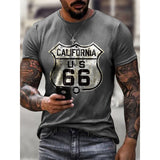 Trendy Route 66 T-shirt