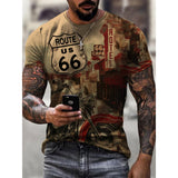 Trendy Route 66 T-shirt