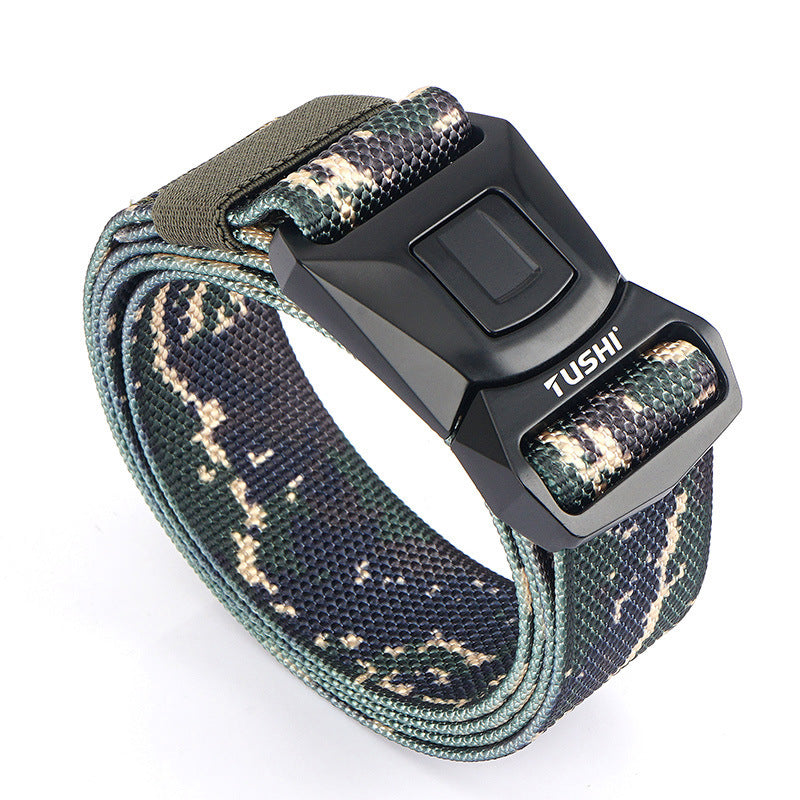 Outdoor quick-drying nylon tactical belt
