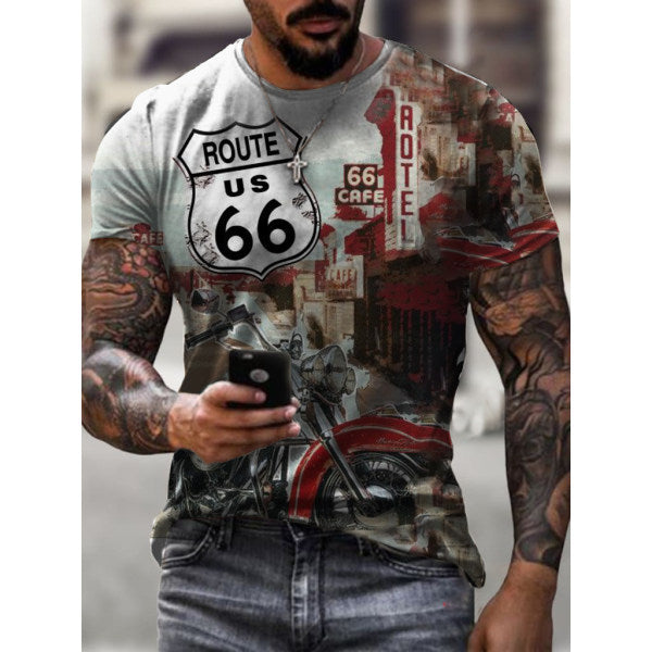 Trendy Route 66 T-shirt