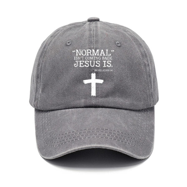 Normal Isn't Coming Back But Jesus Is Revelation 14 Sun Hat