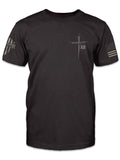 Men's I Only Kneel For One Man And He Died On The Cross Easter T-Shirt