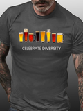 Celebrate Diversity Beer Funny Shirts & Tops