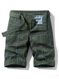 Men's Casual Cotton Cargo Shorts