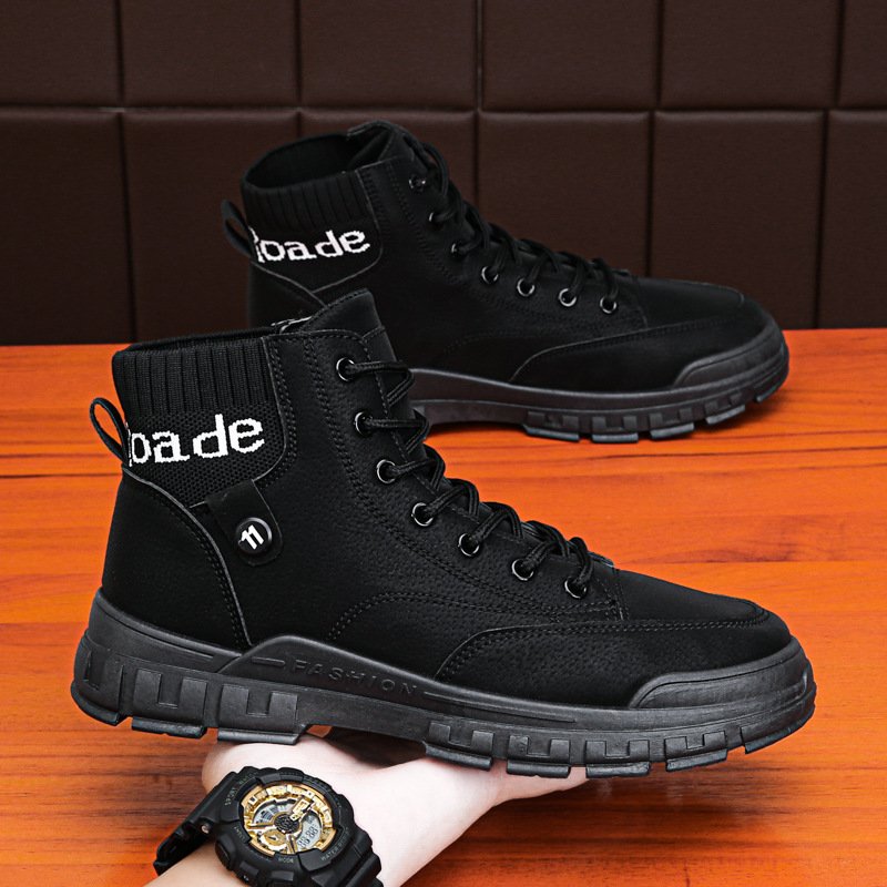 Men's 2022 Fall High Top Outdoor Breathable Martin Boots