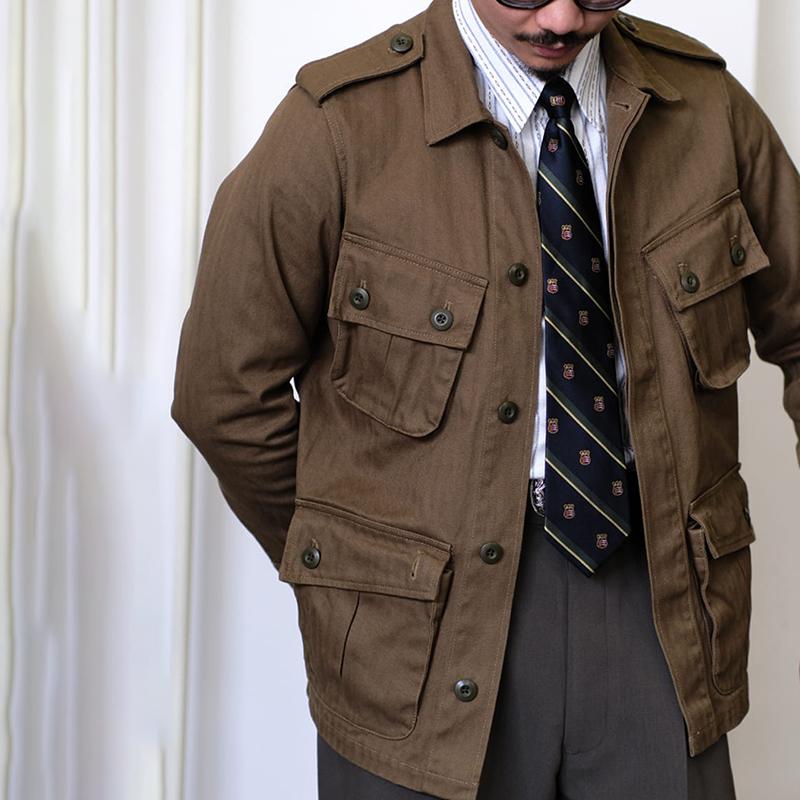 Men's Vintage Jungle Fatigue Jacket