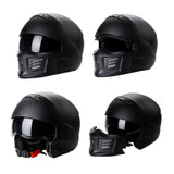 Combat Racing Helmet 3/4 Open Face Motorcycle Helmet