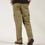 CUSUAL LOOSE MULTI-POCKETS  CARGO PANTS TACTICAL PANTS