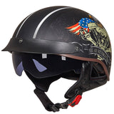 American Eagle Half Face Cruising Helmet