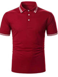 Men's Casual Short-Sleeved POLO Golf Shirt