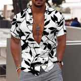 Men's Printed Outdoor Hawaiian Print Shirt