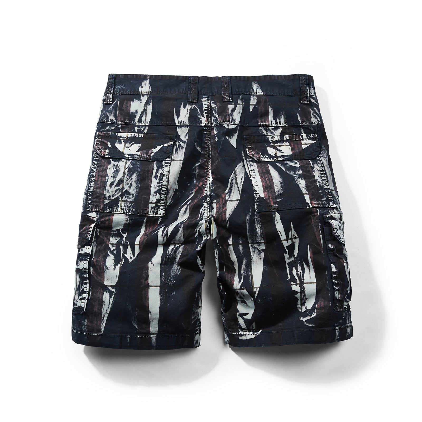 TACTICAL TIE-DYED 11'' INSEAM CARGO SHORTS
