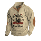 Fun Old Fashioned Christmas Vintage Sweatshirt