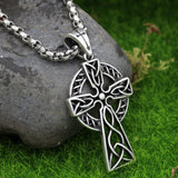 Nordic Mythology Vintage Exquisite Cross Pendant Necklace