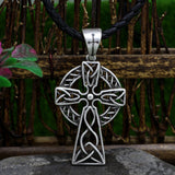 Nordic Mythology Vintage Exquisite Cross Pendant Necklace