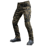 Force 11 Men's Motorcycle Pants with Armor Fit All Seasons