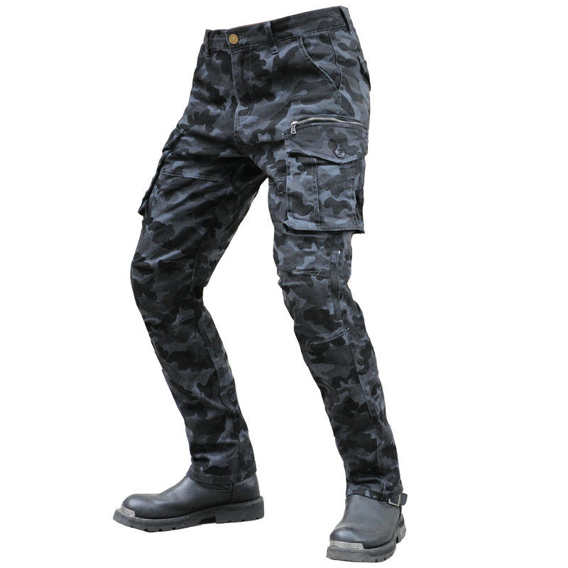 Force 11 Men's Motorcycle Pants with Armor Fit All Seasons