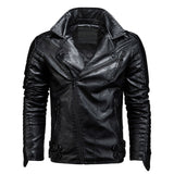 Men's Classic Moto Leather Jacket
