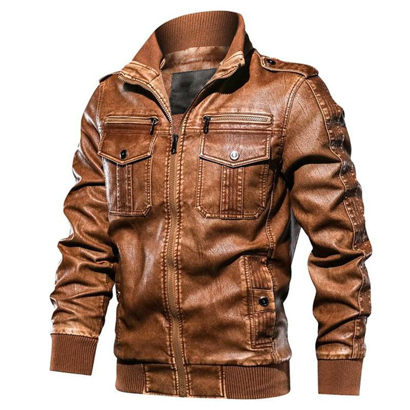 Vintage Moto Leather Jacket