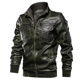 Vintage Moto Leather Jacket