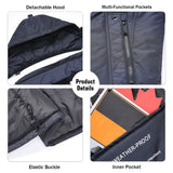 Extra Warm Stitching Multi-Functional Built-In Thermometer Padded Jacket