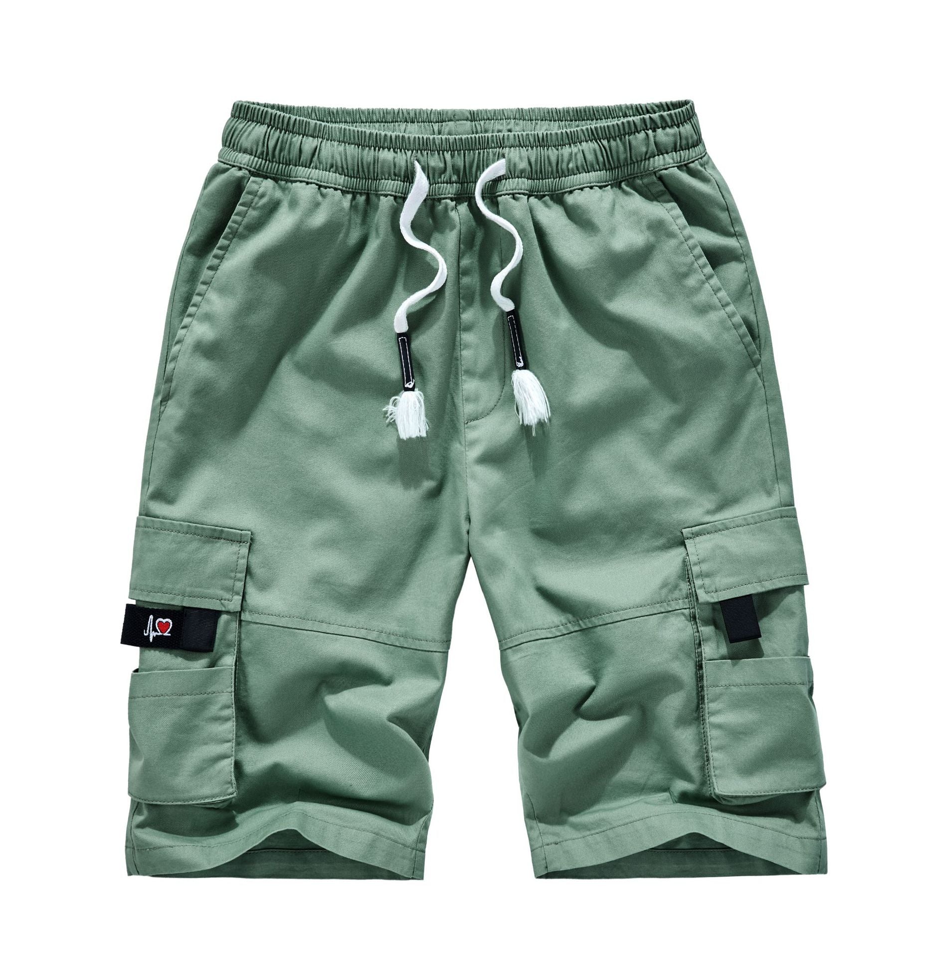 Men's Camo Pocket Print Casual Shorts