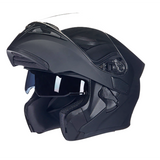 Motorcycle Modular Helmet with Dual Visors