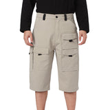 OUTDOOR POCKETS 13'' CARGO SHORTS WITH BELT