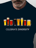 Celebrate Diversity Beer Funny Shirts & Tops