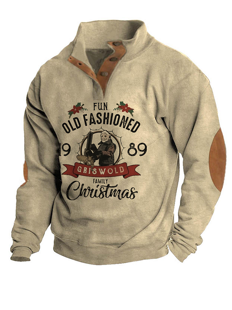 Fun Old Fashioned Christmas Vintage Sweatshirt