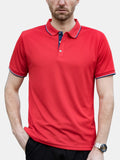 Men's Breathable Quick Dry Short Sleeve Polo Shirt