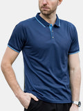 Men's Breathable Quick Dry Short Sleeve Polo Shirt