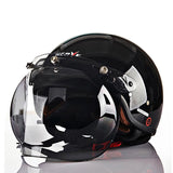 Half Face Motorcycle Helmet Kevlar Retro Harley Helmet