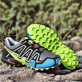 Men Hiking Shoes Non Slip Wear-Resistant Climbing Lightweight Walking Breathable Sneaker