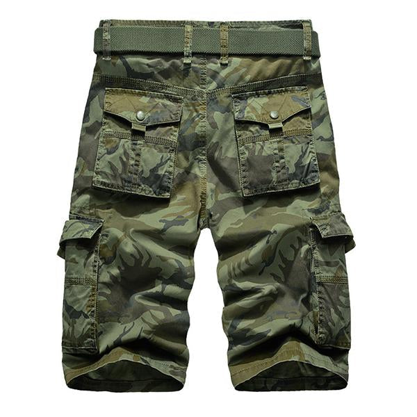 Men's Camo Cargo Shorts (Belt Excluded)