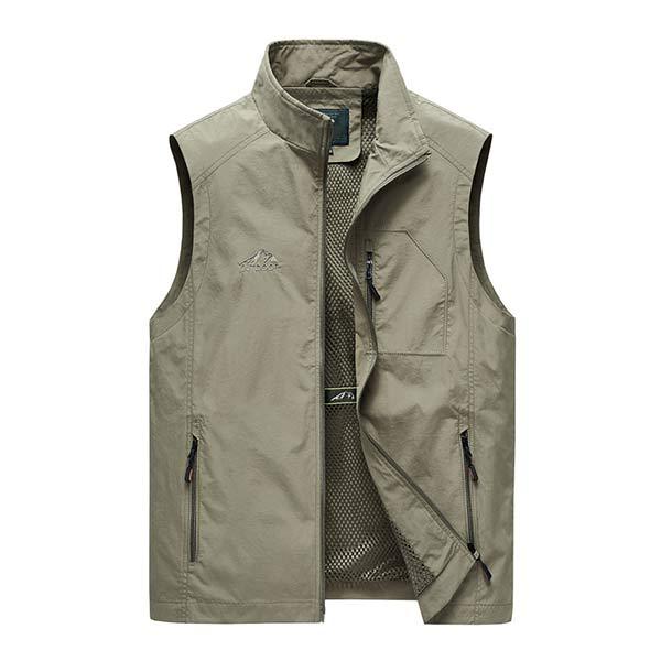 Men's Casual Outdoor Multi-pocket Quick-drying Vest