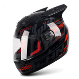 Lens For Full Face Motorcycle Helmet with Cool Horns