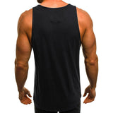 Men's Numbers Graphic Print Sports Tank Top