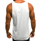 Men's Numbers Graphic Print Sports Tank Top
