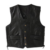 Men's Vintage Leather Vest