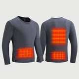 Heated Thermal Underwear Shirt For Men, 5V